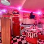 American Dinner At The