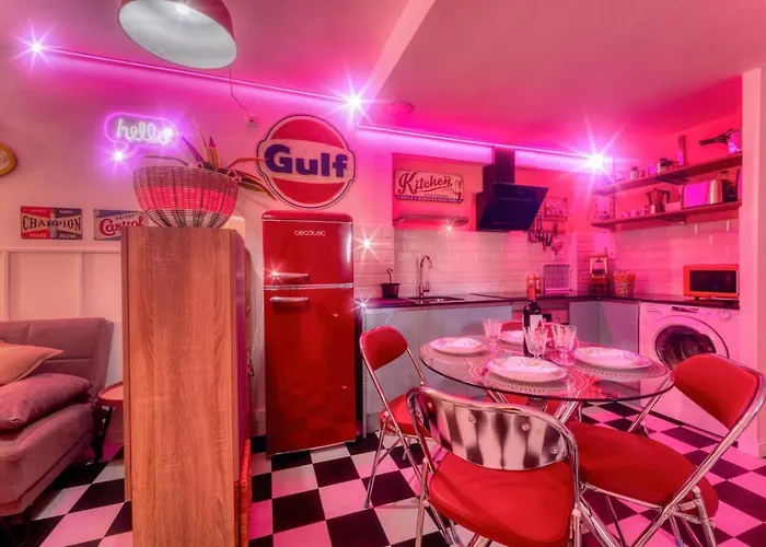 American Dinner At The